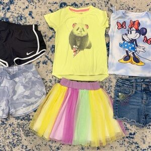 Lot of 5T, XS (4/5) girls clothes!